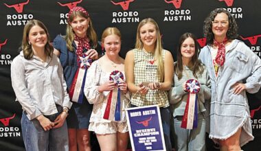 Thrall art students place in Rodeo Austin’s Youth Art Show