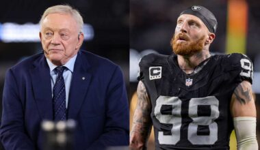 Jerry Jones doesn't rule out Cowboys re-engaging on Maxx Crosby but doesn't anticipate such a move