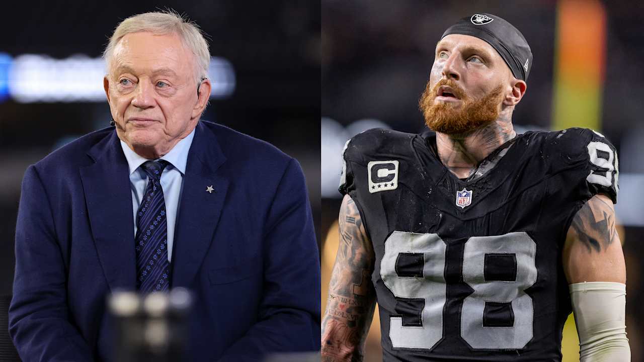 Jerry Jones doesn't rule out Cowboys re-engaging on Maxx Crosby but doesn't anticipate such a move