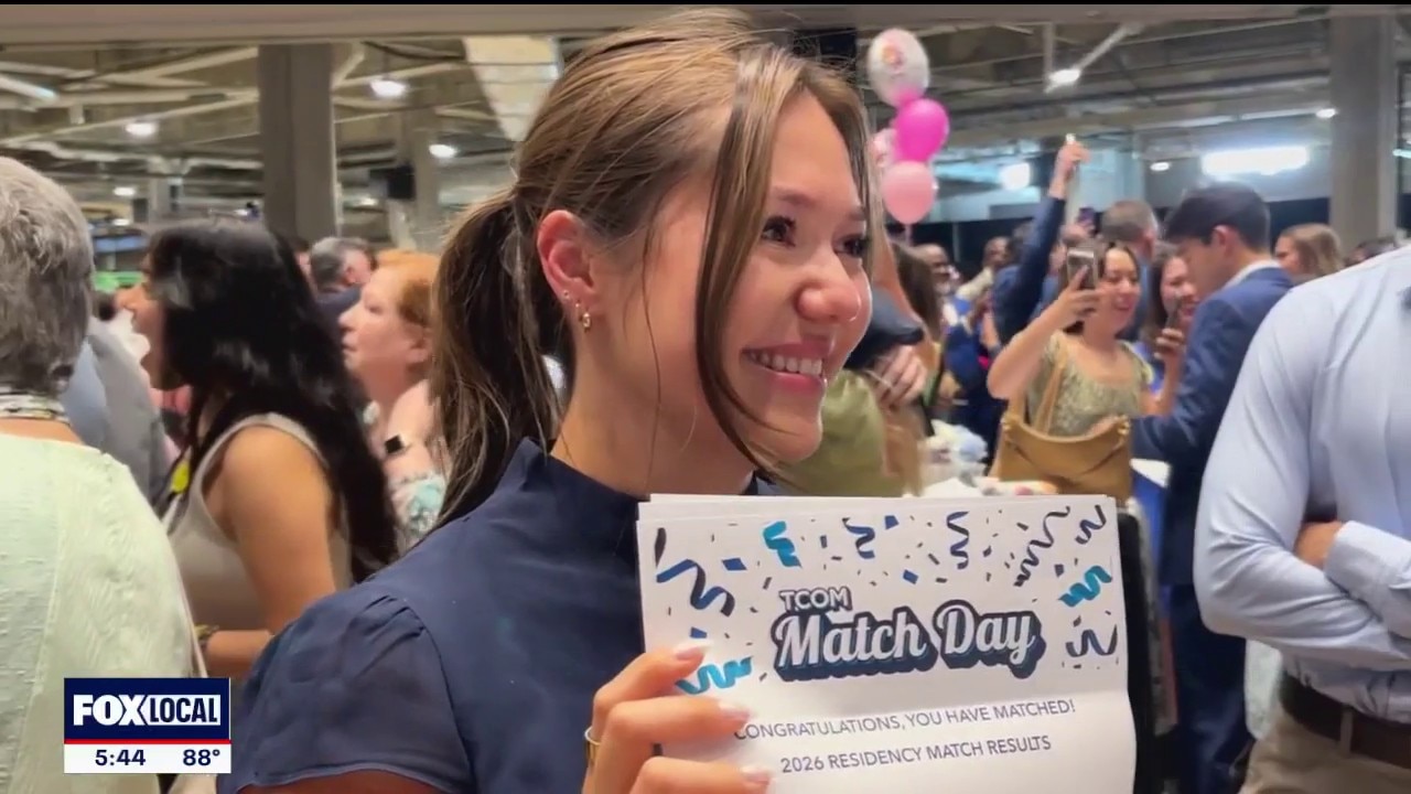 UNT Health students celebrate Match Day