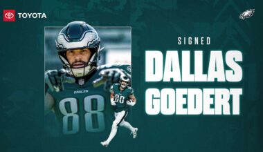 Eagles sign Dallas Goedert to one-year deal