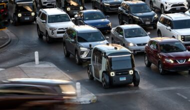 Zoox robotaxi in las vegags