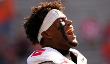 Ohio State Buckeyes defensive back Caleb Downs