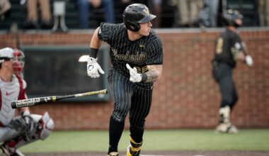Where Vanderbilt Baseball Sits in the SEC Standings Entering Texas Series