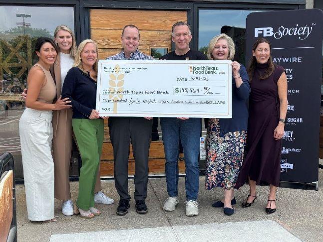 Nearly Half a Million Meals Raised by FB Society North Texas Restaurants in One Month
