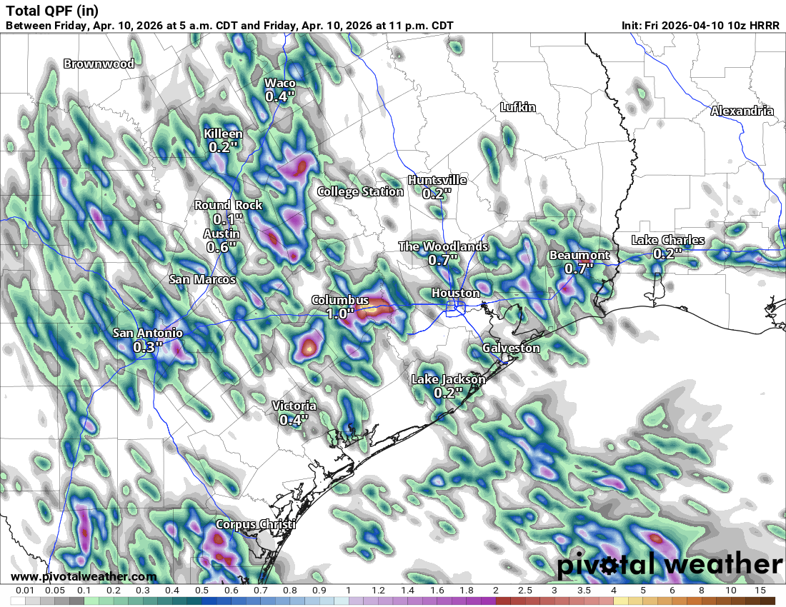 Will Houston actually get the forecast rain over the next several days? – Space City Weather