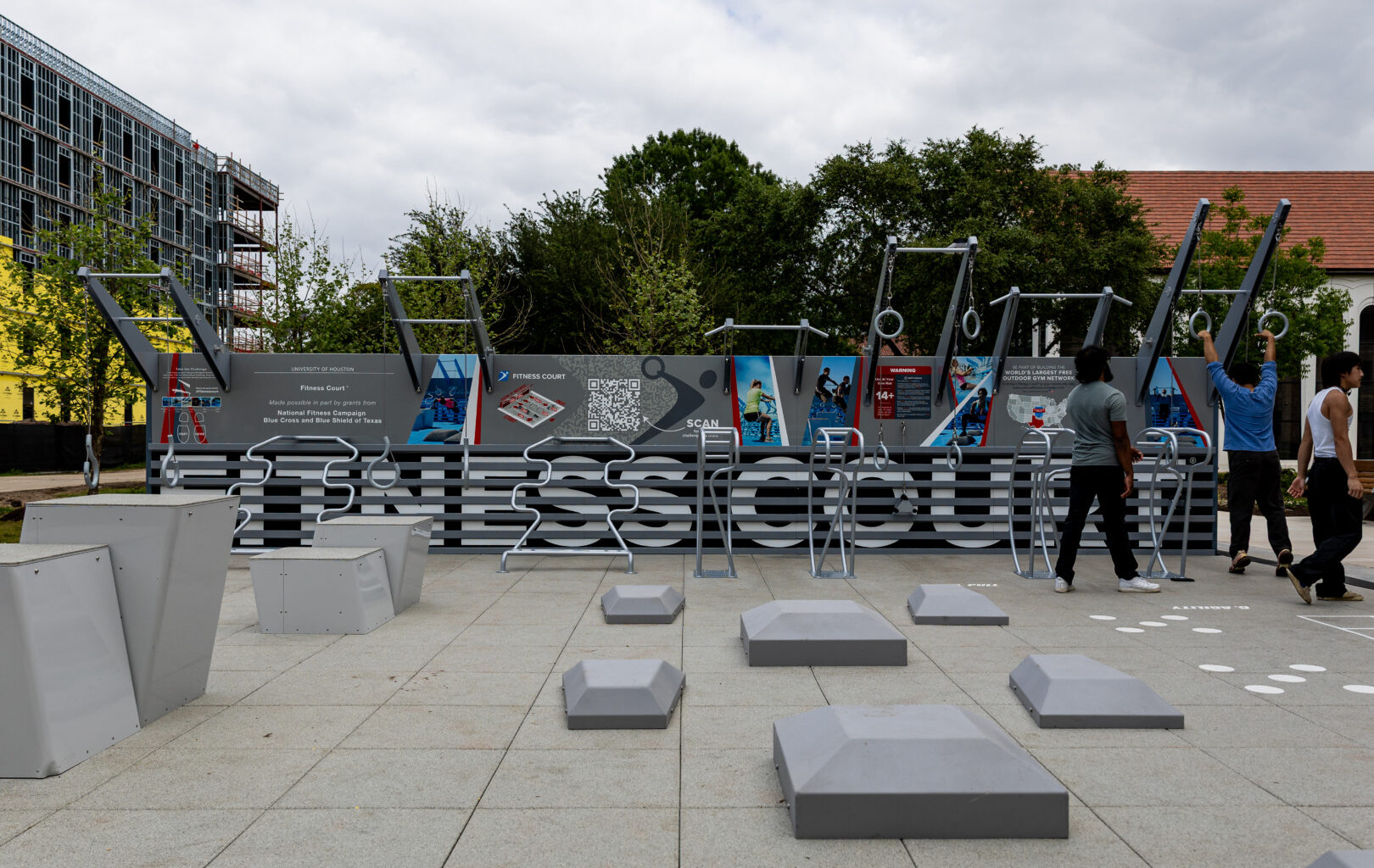 UH opens new outdoor fitness court