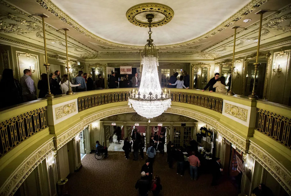 Everything about the Majestic is majestic, including its lobby. (Ashley Landis/Staff Photographer)