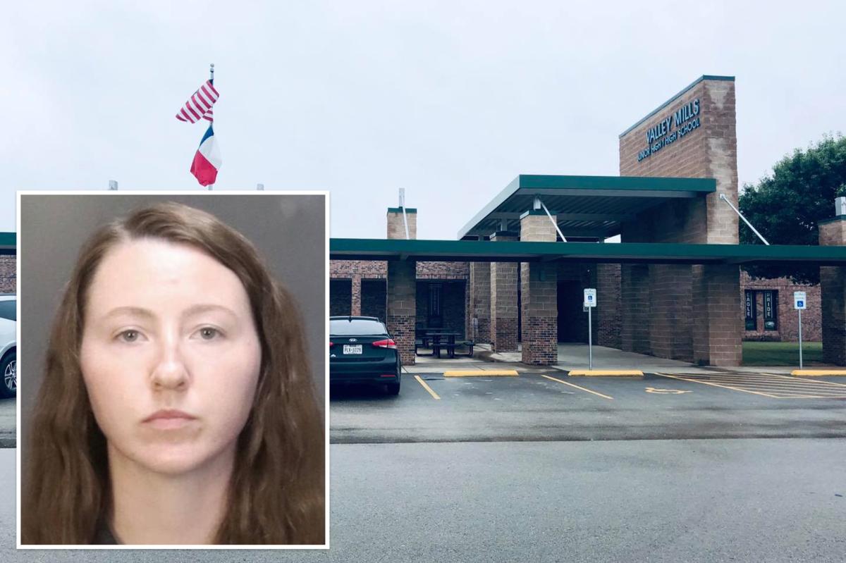 Texas teacher admits to sex with teens after she's spotted kissing young student