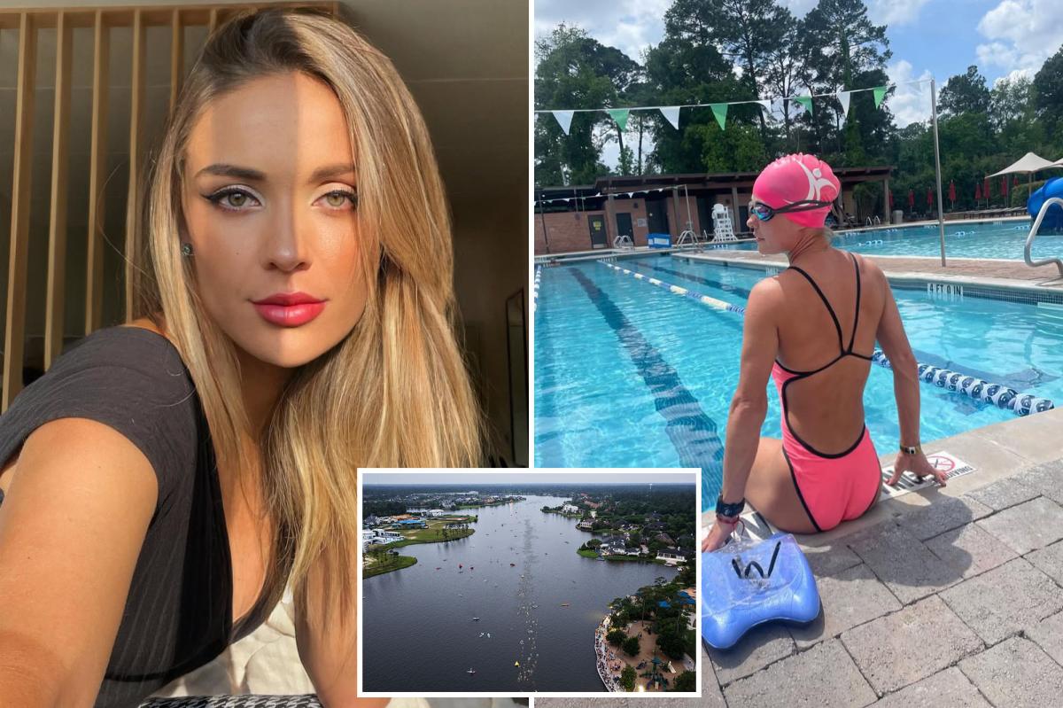 Glamorous triathlete's haunting post before drowning during Texas Ironman competition