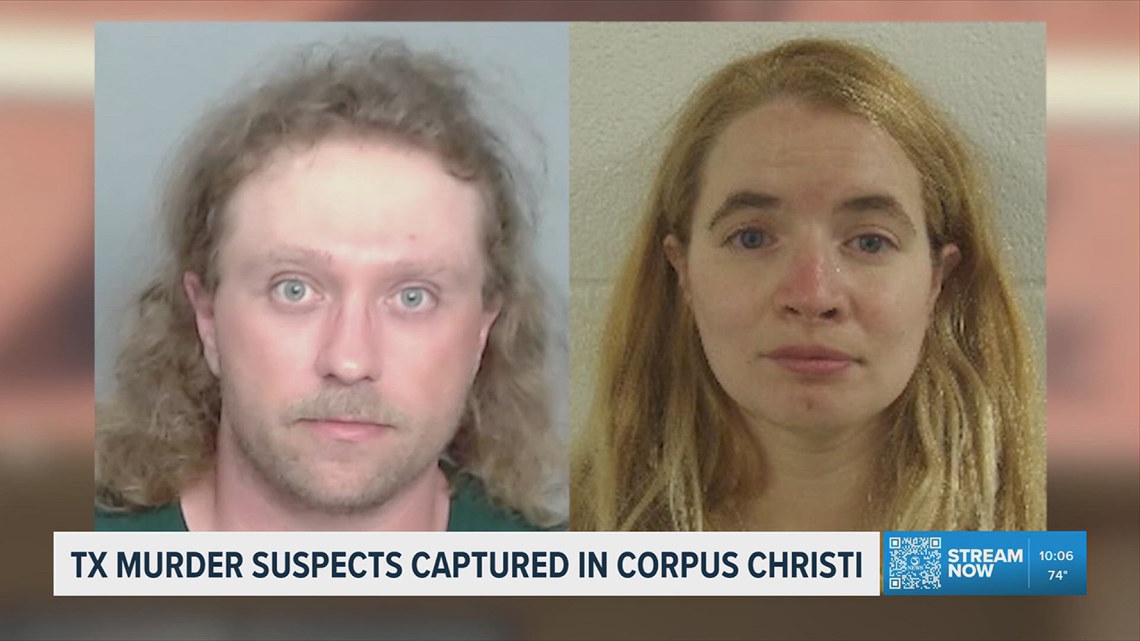 Accused killers caught in Corpus Christi after fleeing with baby, child