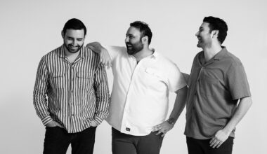 Axel Oliva, Emil Oliva and Alec Oliva of Leche de Tigre. 