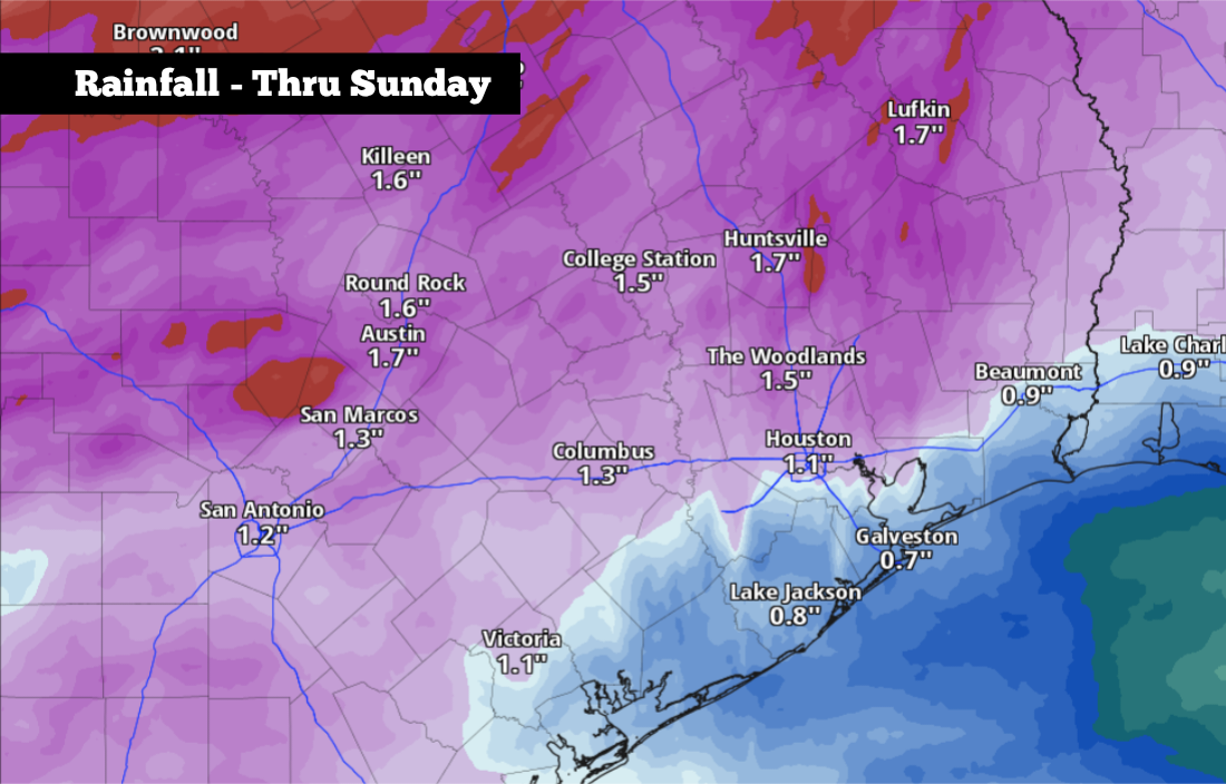 Dry Wednesday for South Texas, but here's when rain chances rise