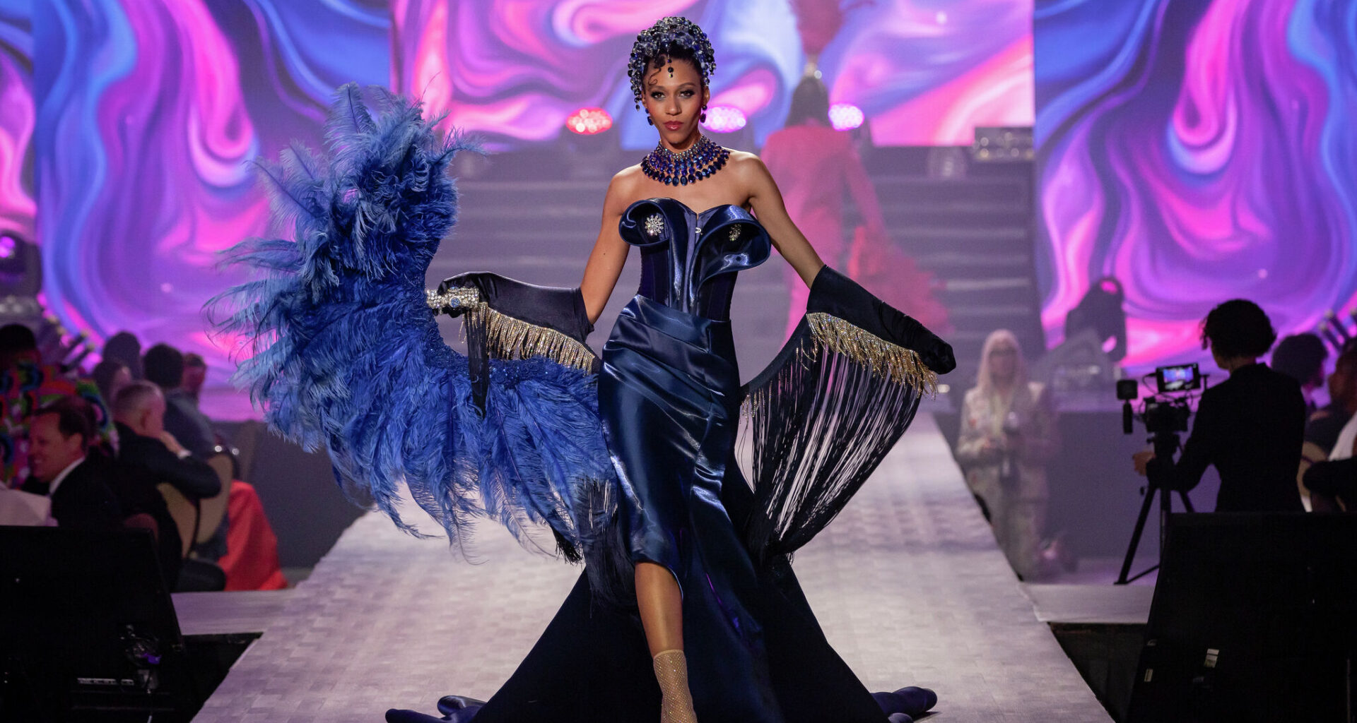 Brielle Rodriguez, 2, collects eggs and rubber ducks as she celebrates Easter with their family at Turtle Creek Park Sunday, April 20, 2025, in Dallas.