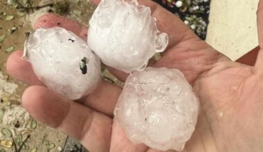 Cold front brings large hail threat, severe weather to Texas