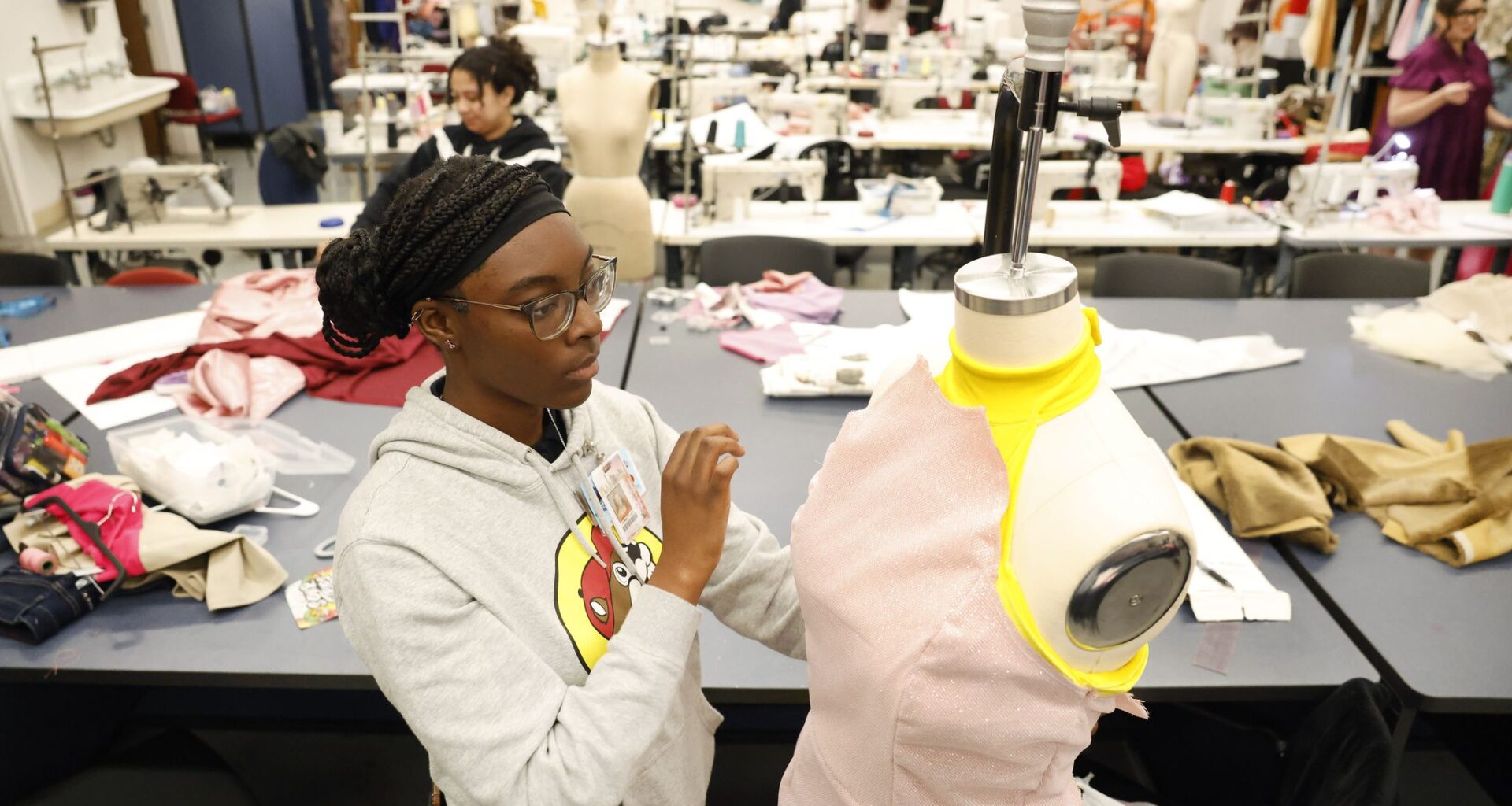 Dallas ISD high school students prepare for annual runway show