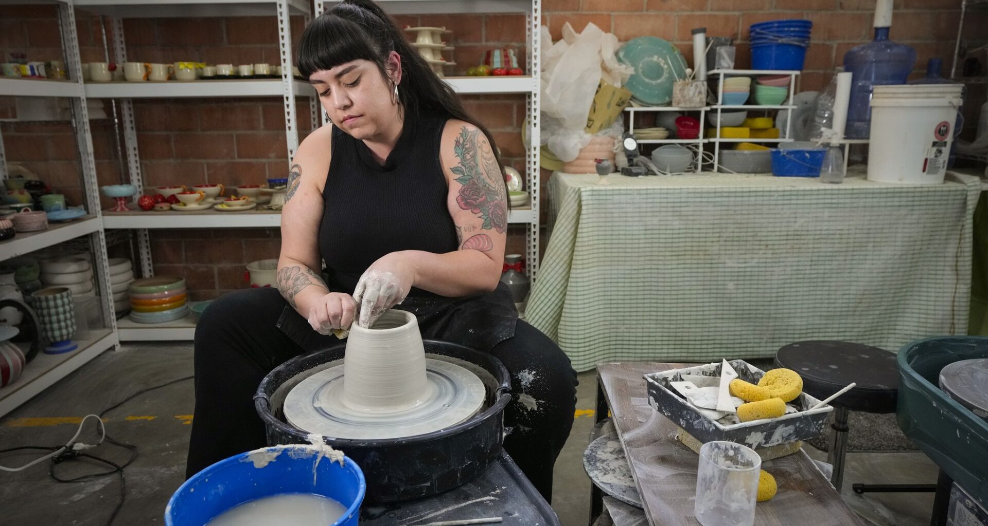 Houston server grows pottery business with restaurant clients