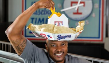 Texas Rangers' new edible sombrero is the weirdest ballpark food yet