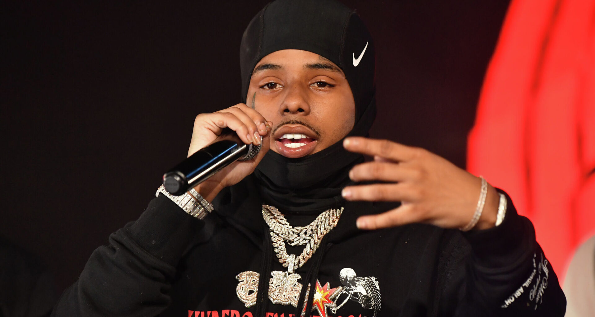 Nadine S. Lee, Dallas Area Rapid Transit President and CEO, speaks to media during a press conference Wednesday, Oct. 29, 2025, in Dallas.