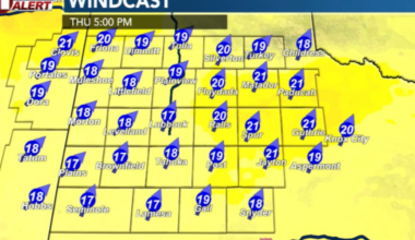 Thursday stays quiet but breezy, rain chances return Friday