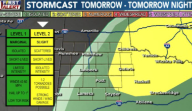 Storm chances and winds to increase Friday