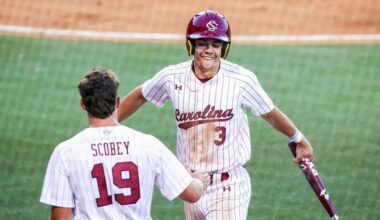 South Carolina baseball vs. No. 2 Texas score, recap