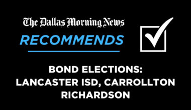 2026 Dallas suburban bond elections: We recommend