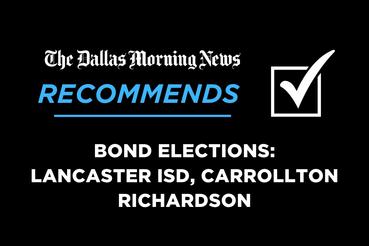 2026 Dallas suburban bond elections: We recommend