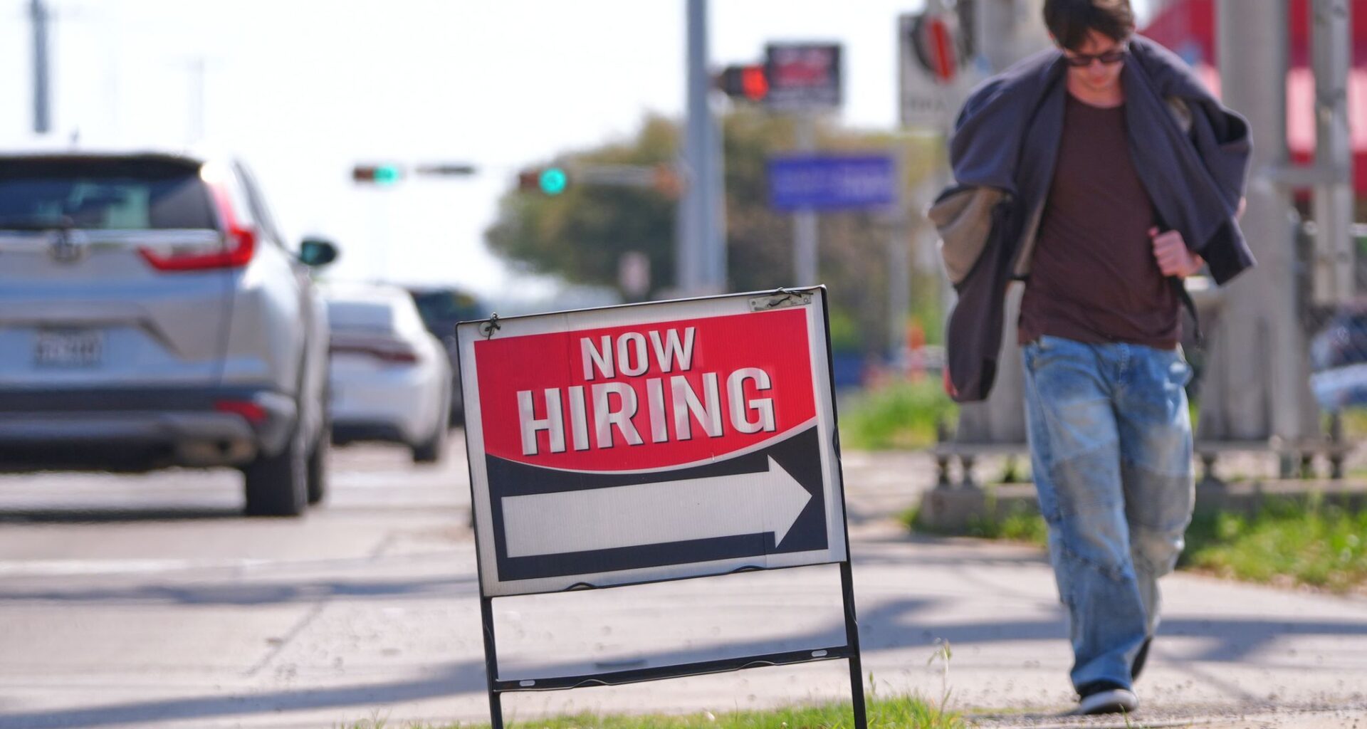 US employers added a surprisingly strong 178,000 jobs last month, rebounding from a weak February