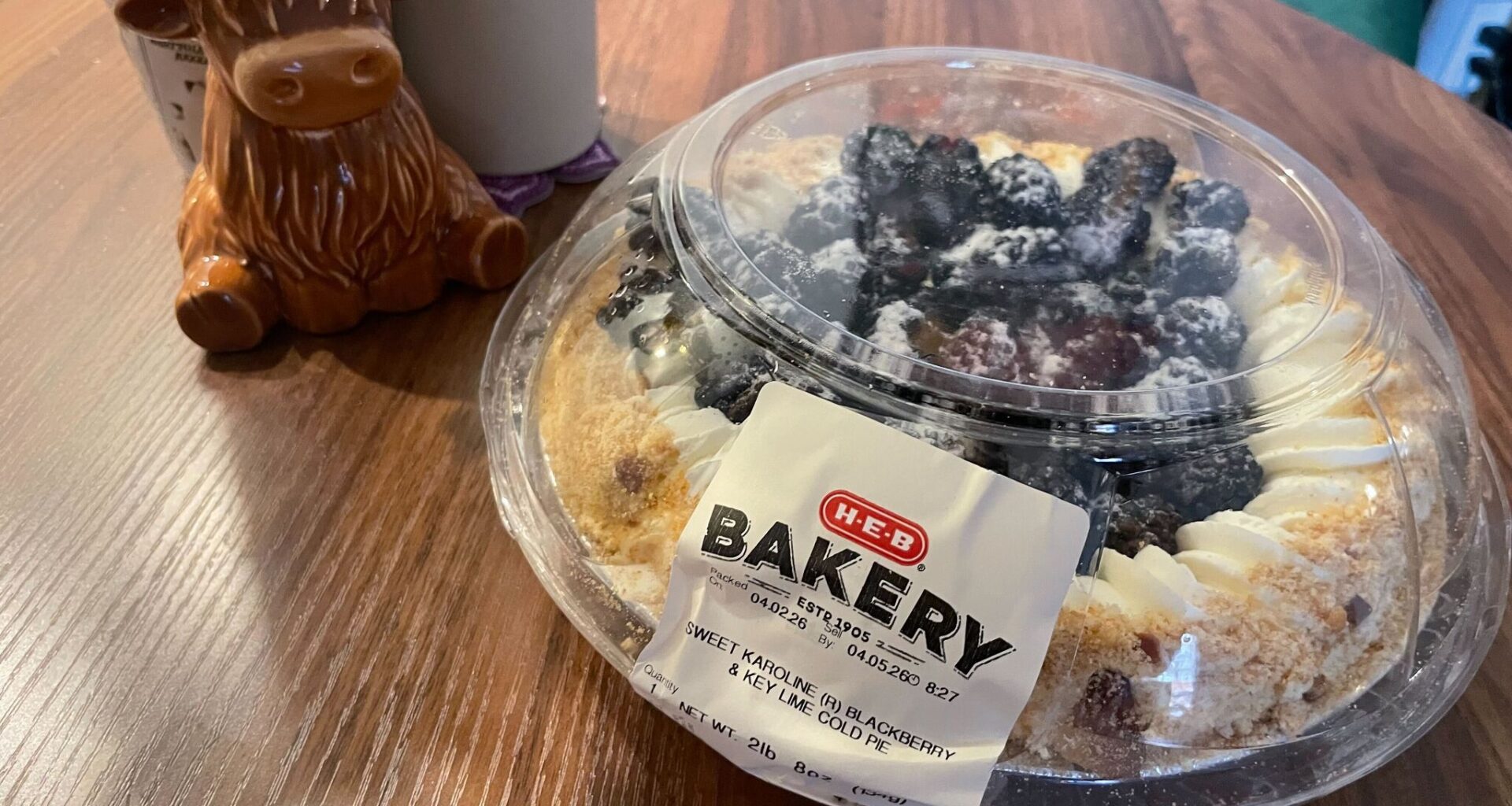 H-E-B's seasonal favorite, the Sweet Karoline blackberry and key lime pie, is turning heads during its limited-time availability this spring.