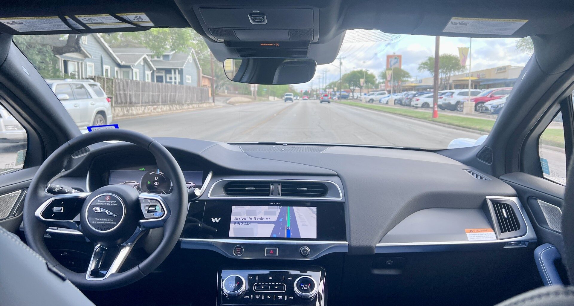 Riding driverless through San Antonio