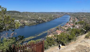 How full are Austin-area lake levels now versus spring 2025