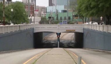 Houston East End underpass floods again, drivers stranded and businesses impacted