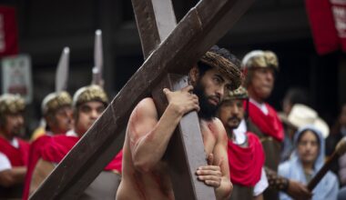 San Antonio's annual passion play fills downtown streets