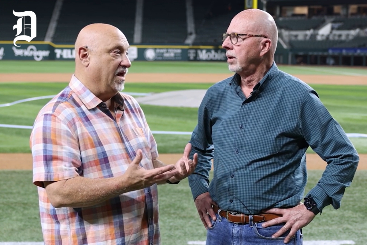 Dallas Mavericks forward Cooper Flagg (32) dunks the b all during the first half of an NBA basketball game against the Orlando Magic at American Airlines Center on Friday, April 3, 2026, in Dallas.