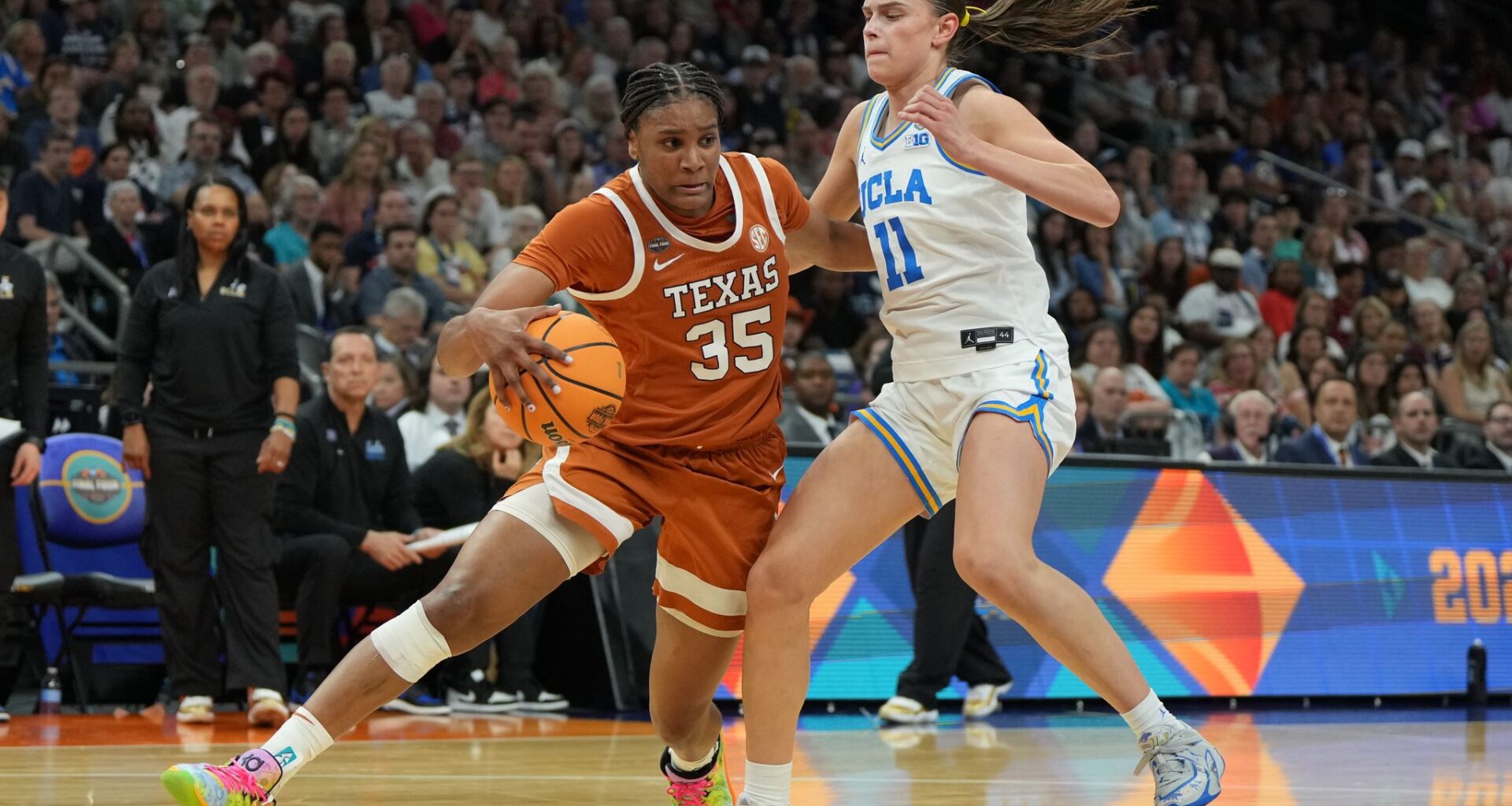 Madison Booker's offense disappears during tough shooting night as Texas falls to UCLA in Final Four