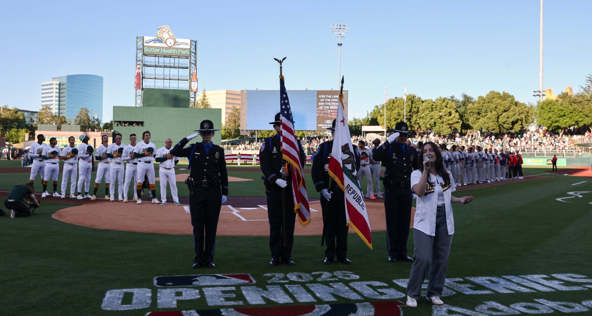 Lawrence Butler hits 3-run homer in the Athletics' 11-4 win over the Astros in home opener