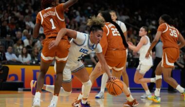 UCLA withstands Texas' late charge, reaches 1st NCAA championship game with grinding 51-44 win