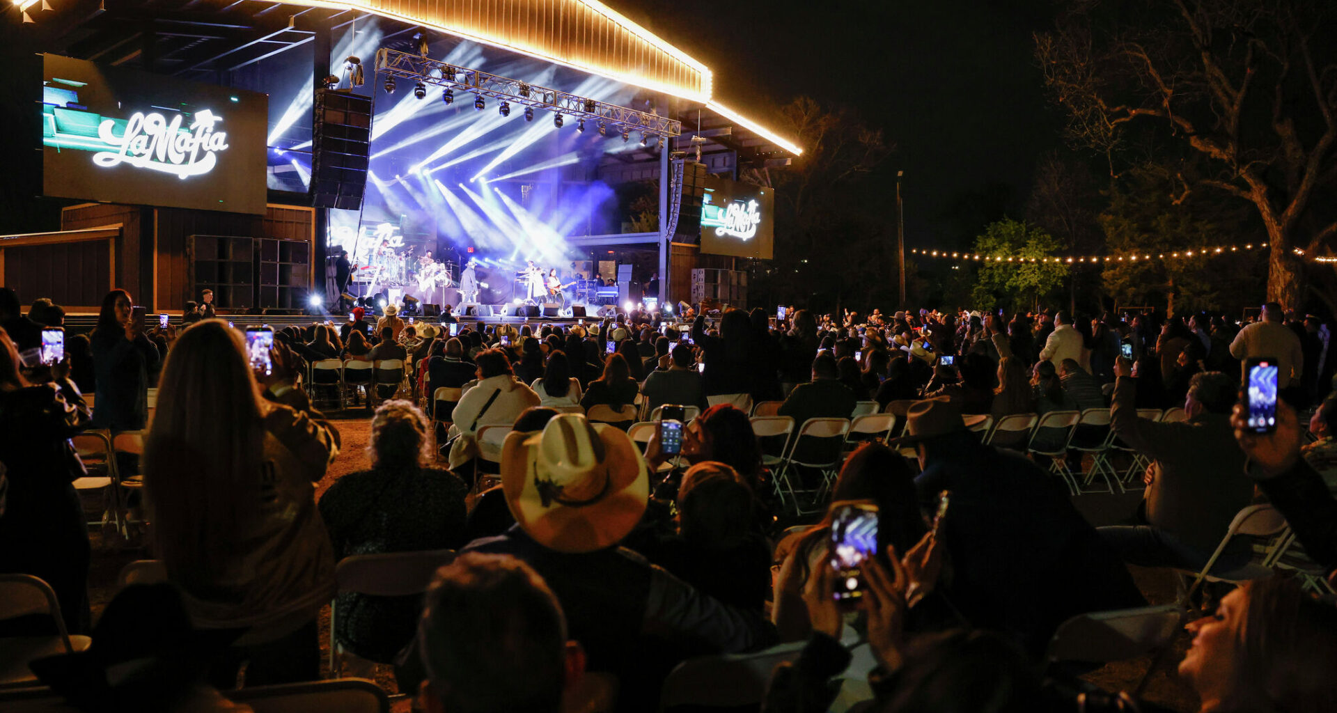 Dallas' Longhorn Backyard Amphitheater
