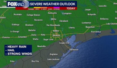 Houston weather: Storms expected Easter weekend