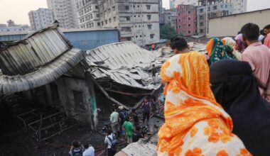 Fire at a gas lighter factory near Bangladesh's capital kills 5 people