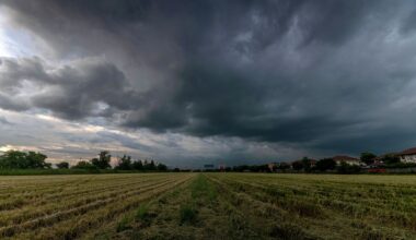 Gusty winds and rain hit San Antonio this Easter