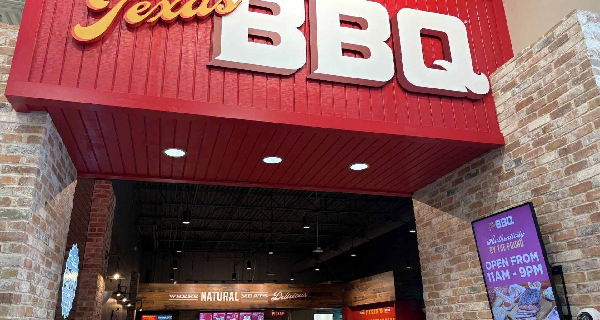True Texas BBQ at the College Park H-E-B in San Antonio. 