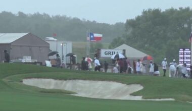 Storms wreak havoc at Valero Texas Open, delaying round 3 into Sunday