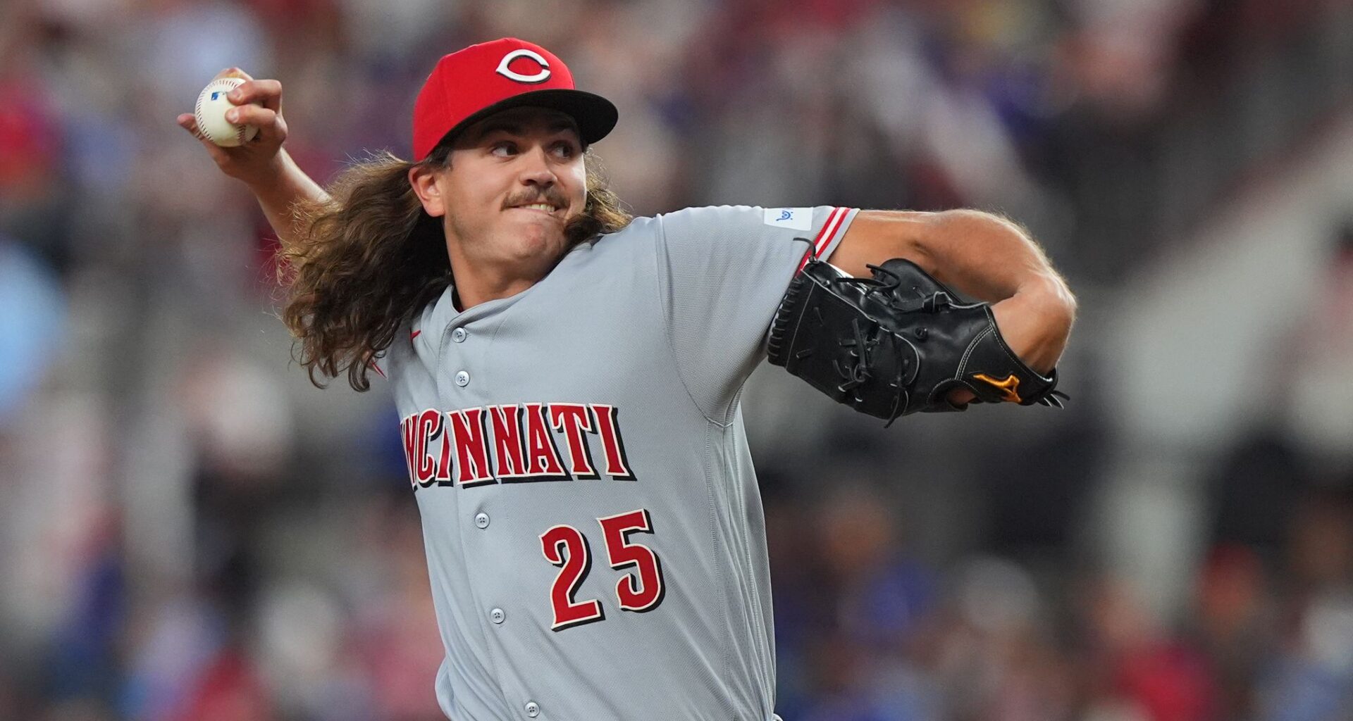 Reds blank Rangers 2-0 as Lowder pitches scoreless innings in first win since 2024