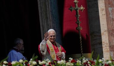 Pope Leo urges peace in first Easter Mass as Christians celebrate in Jerusalem and Tehran