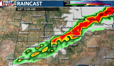 Scattered showers Friday morning, severe storms possible late tonight