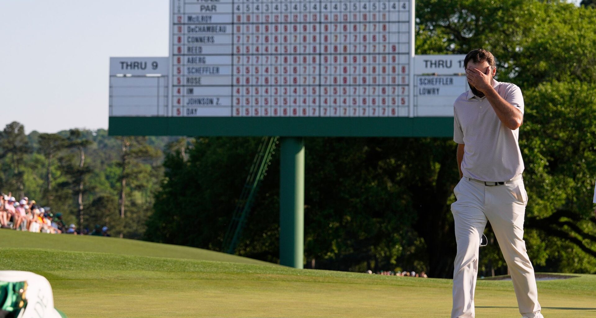 It's a boy! Scottie Scheffler arrives at Masters with 9-day-old son and a game he hopes is ready