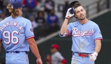 Dallas Mavericks forward Daniel Gafford (21) defends against Los Angeles Lakers forward LeBron James (23) during the first half of an NBA basketball game at American Airlines Center on Sunday, April 5, 2026, in Dallas.