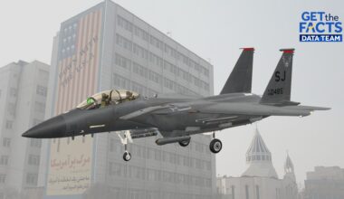 See the US fighter jet downed over Iran in 3D